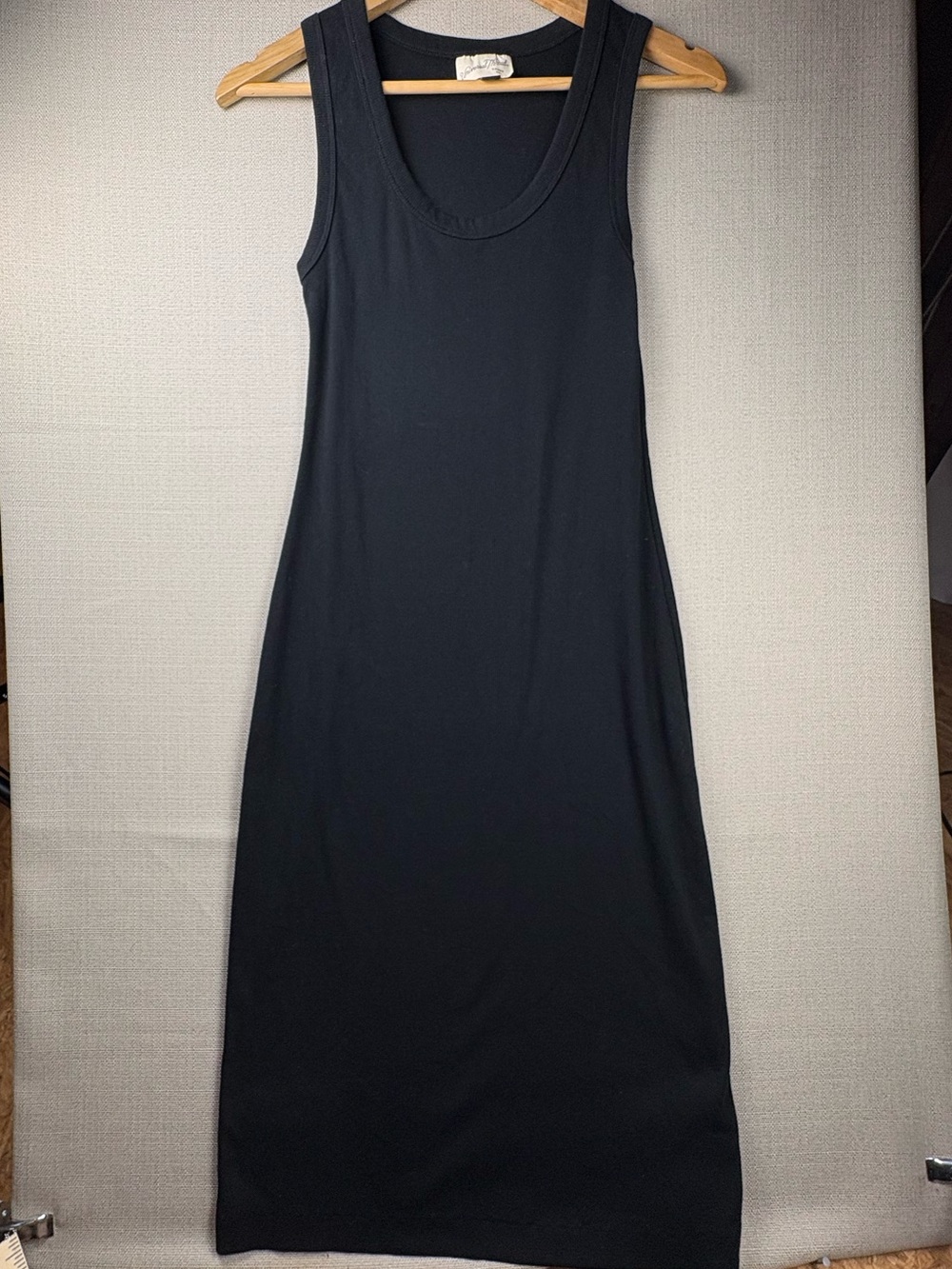 Universal Thread Women’s Small Black Ribbed Tank Maxi Dress Sleeveless Stretch